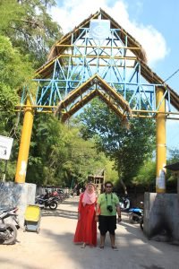 gerbang wisata Pantai Senggigi