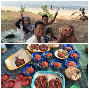 Pantai Nipah Lombok Utara Wisata Kuliner ikan