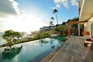 raja villa lombok resort senggigi private pool murah