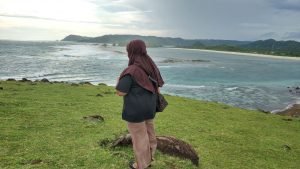 panorama Bukit Merese Mandalika Lombok
